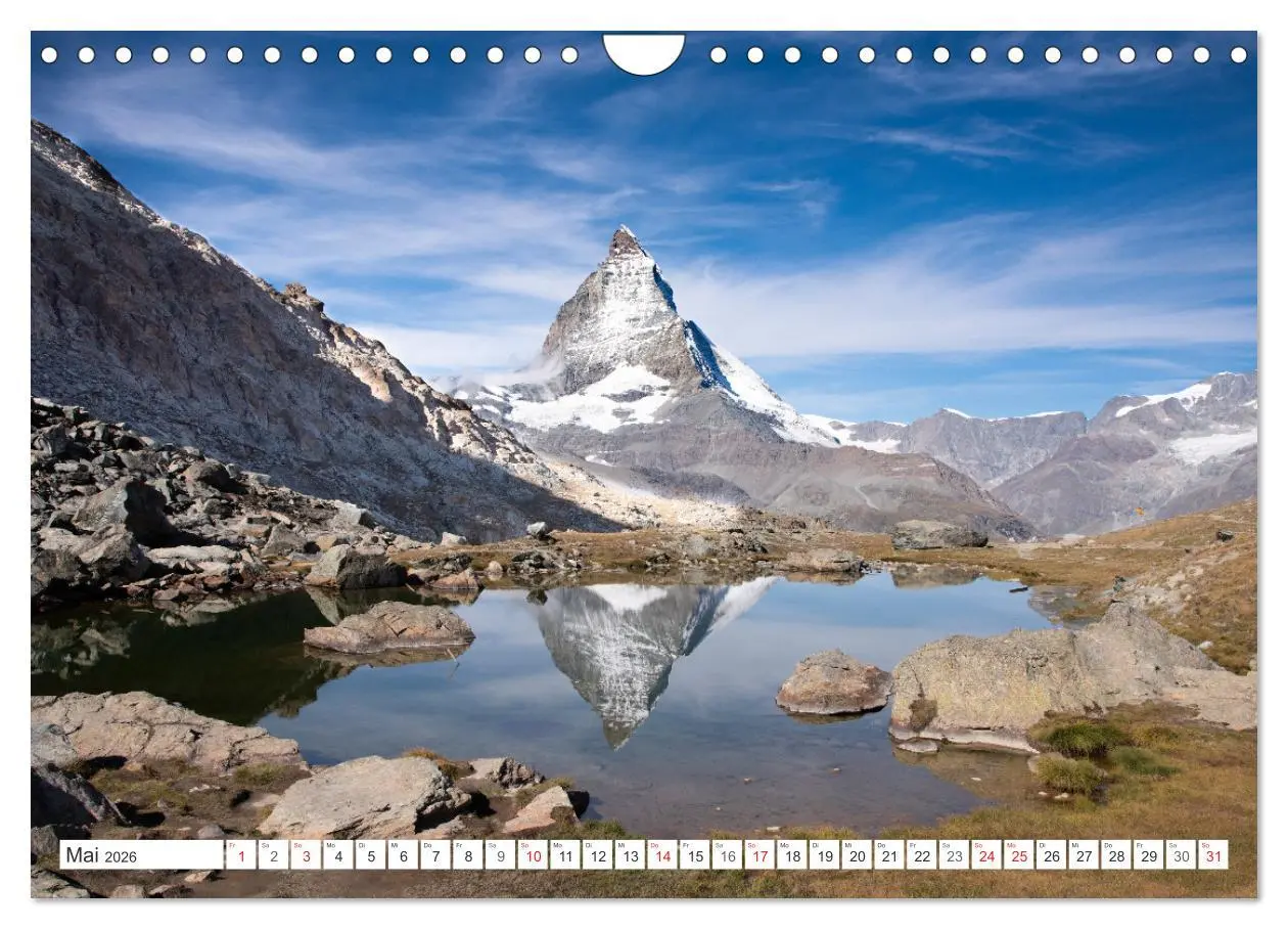 Bild: 9783516006841 | Matterhorn - Berg der Berge (Wandkalender 2026 DIN A4 quer),...