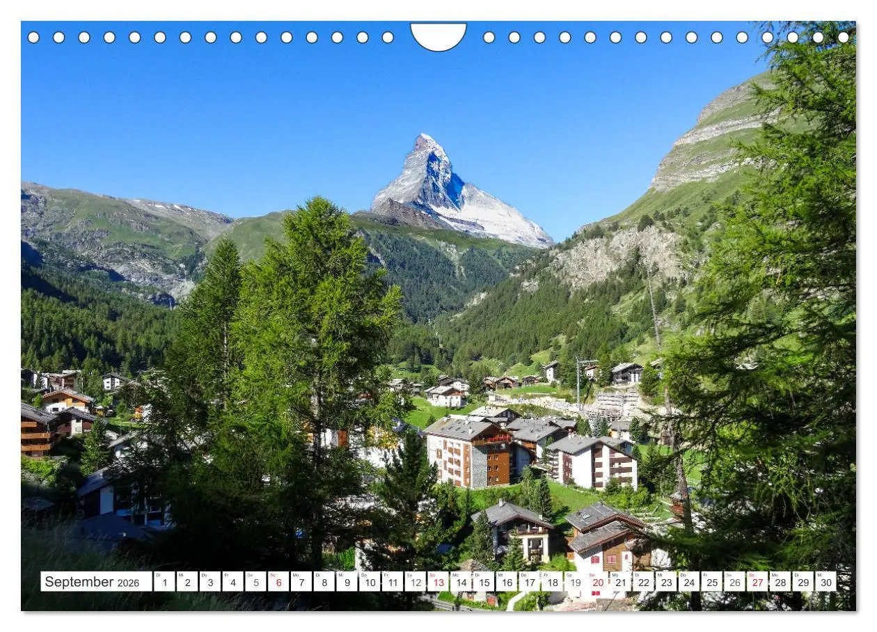 Bild: 9783516006841 | Matterhorn - Berg der Berge (Wandkalender 2026 DIN A4 quer),...
