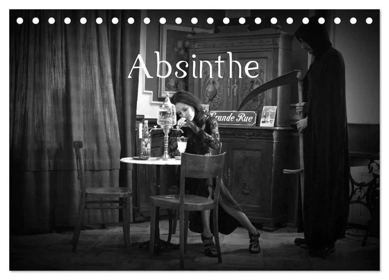 Cover: 9783516176841 | Absinthe (Tischkalender 2026 DIN A5 quer), CALVENDO Monatskalender