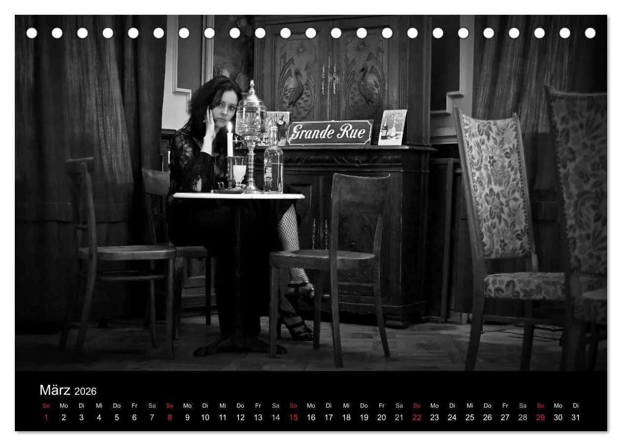 Bild: 9783516176841 | Absinthe (Tischkalender 2026 DIN A5 quer), CALVENDO Monatskalender