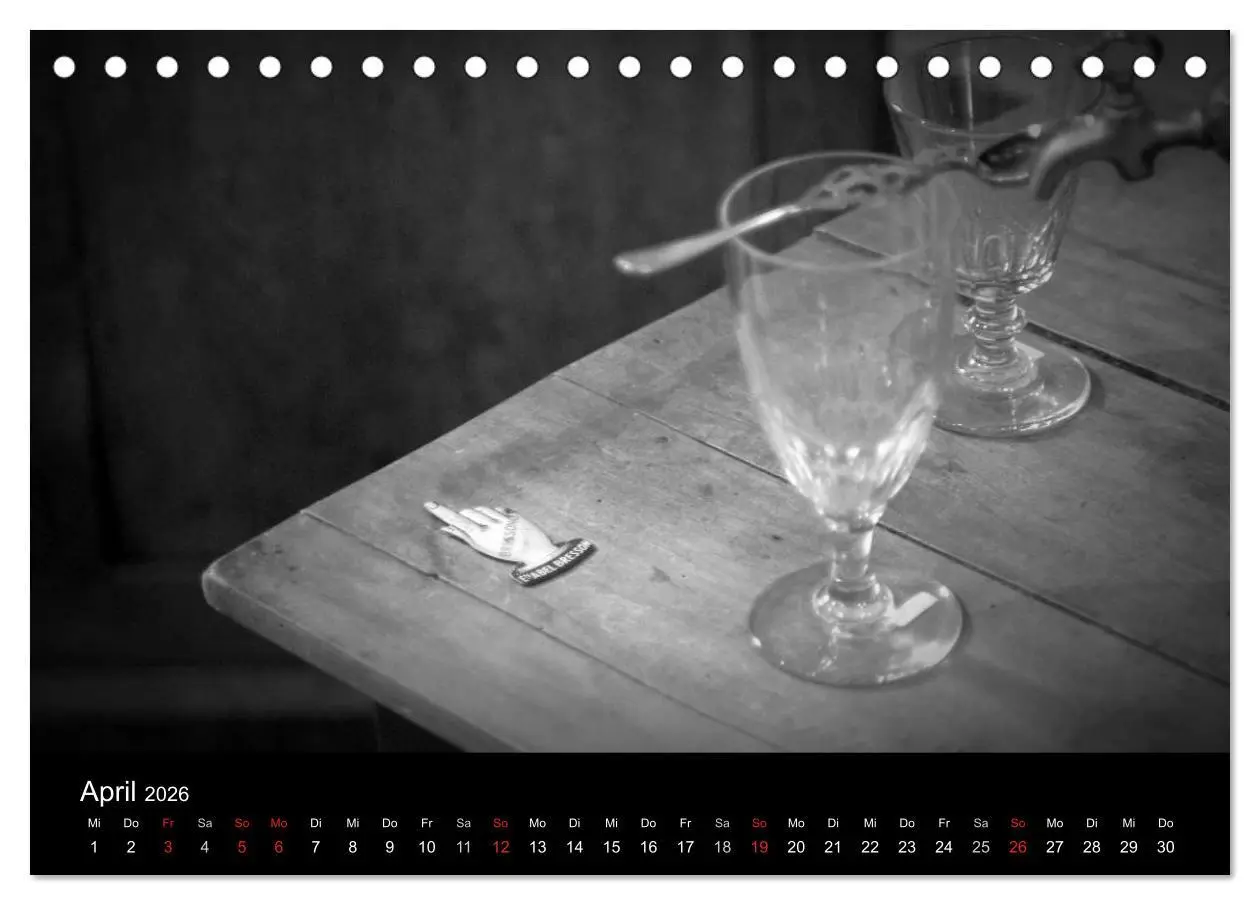 Bild: 9783516176841 | Absinthe (Tischkalender 2026 DIN A5 quer), CALVENDO Monatskalender