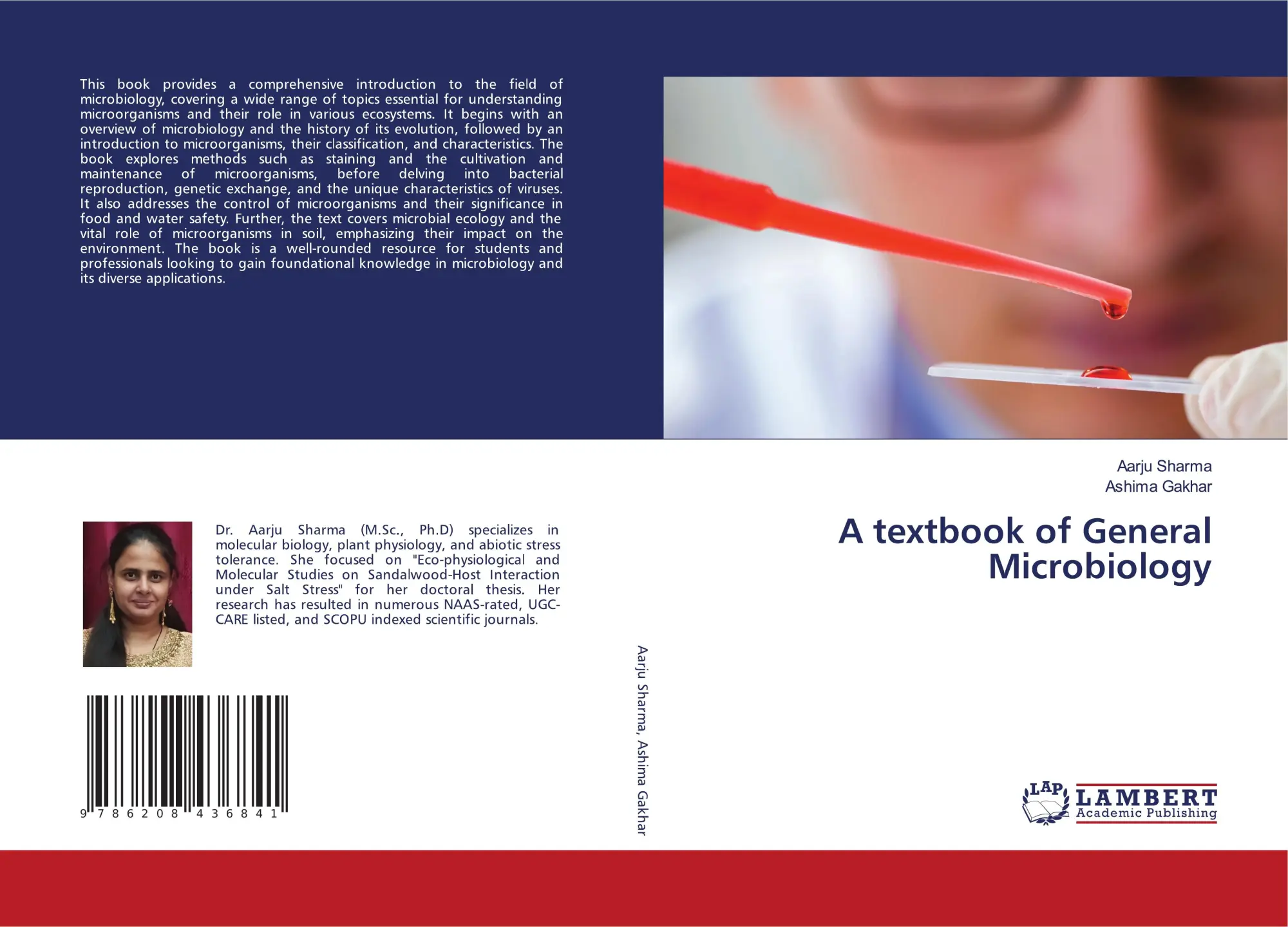 Cover: 9786208436841 | A textbook of General Microbiology | Aarju Sharma (u. a.) | Buch