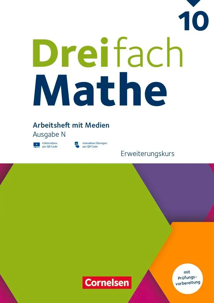 Cover: 9783060436941 | Dreifach Mathe 10. Schuljahr - Ausgabe N - Erweiterungskurs -...