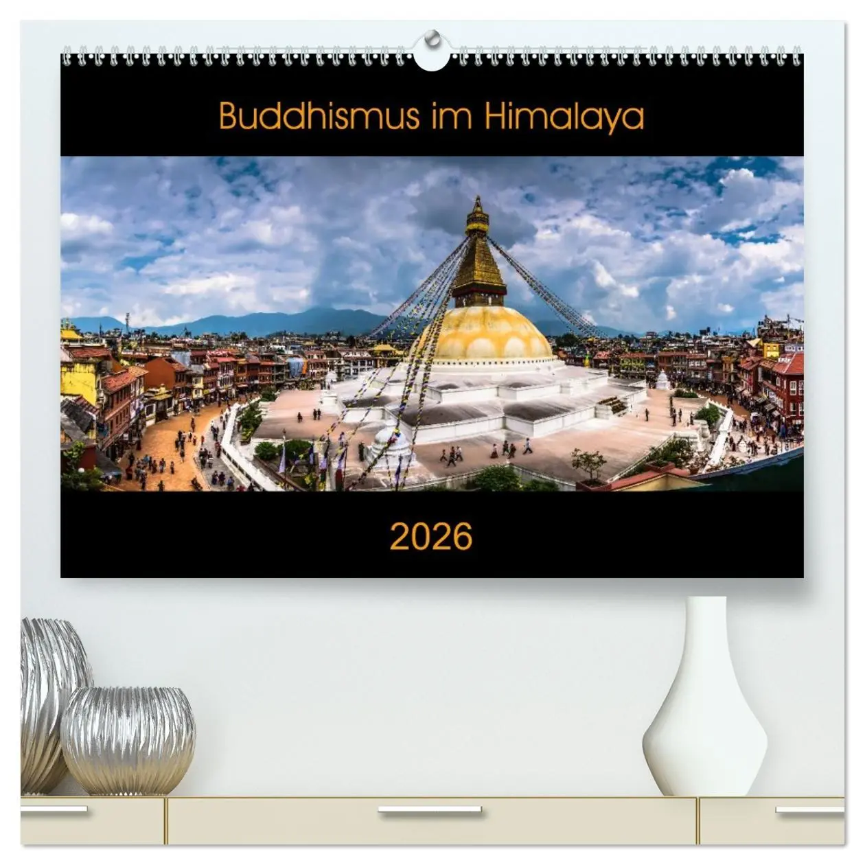 Cover: 9783516096941 | Buddhismus im Himalaya (hochwertiger Premium Wandkalender 2026 DIN...