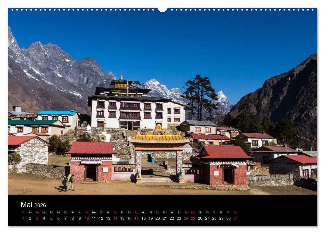 Bild: 9783516096941 | Buddhismus im Himalaya (hochwertiger Premium Wandkalender 2026 DIN...