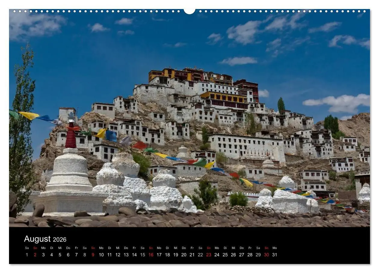 Bild: 9783516096941 | Buddhismus im Himalaya (hochwertiger Premium Wandkalender 2026 DIN...