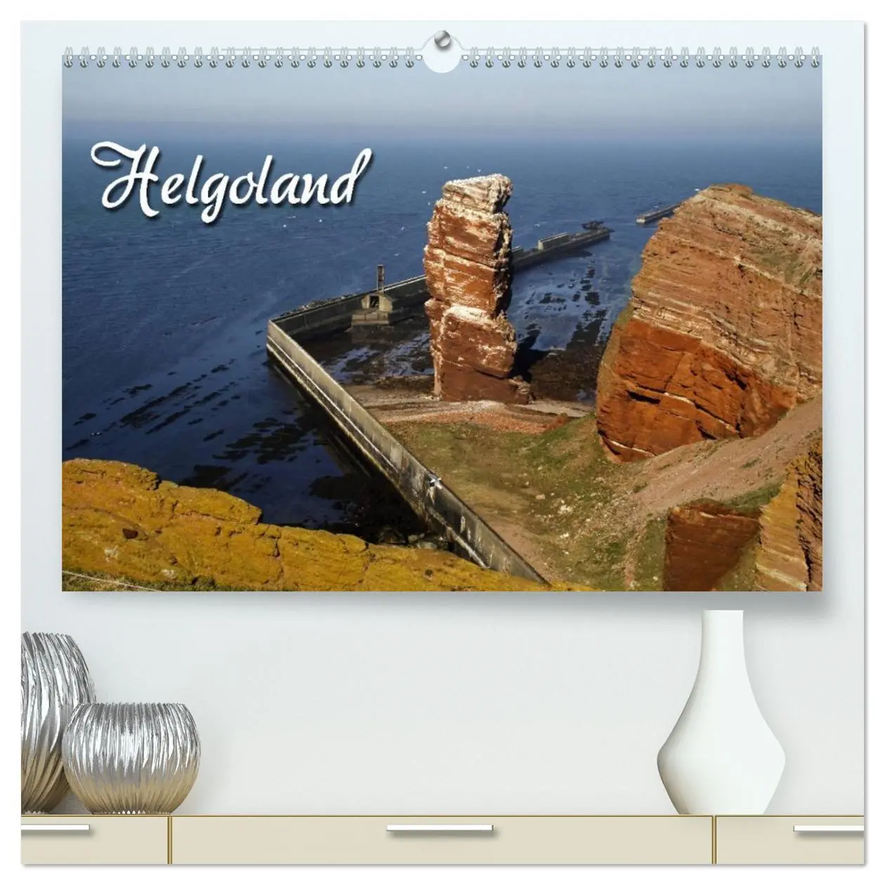 Cover: 9783516166941 | Helgoland (hochwertiger Premium Wandkalender 2026 DIN A2 quer),...