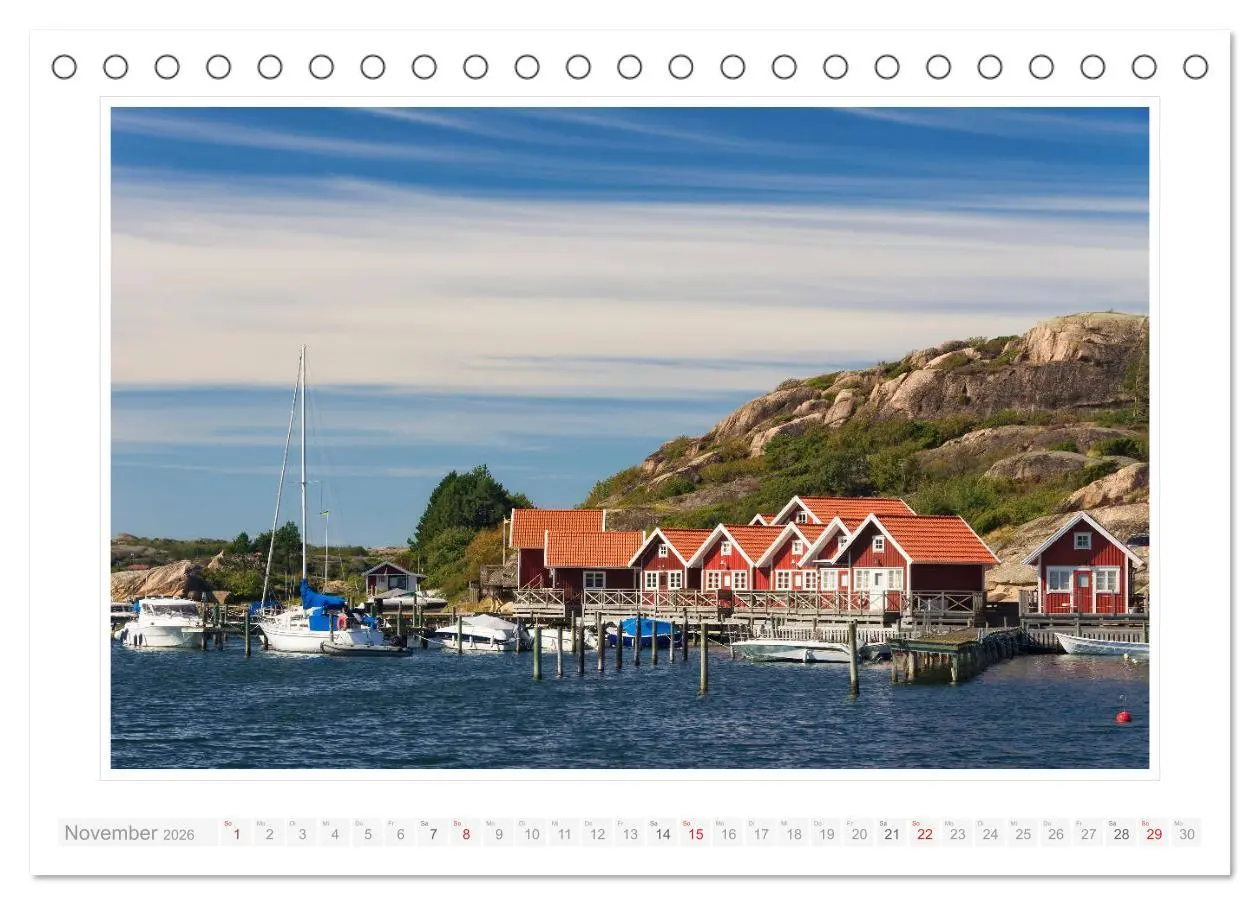 Bild: 9783516236941 | Bohuslän Fjällbacka - Hamburgsund - Grebbestad 2026 (Tischkalender...