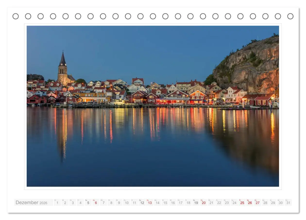 Bild: 9783516236941 | Bohuslän Fjällbacka - Hamburgsund - Grebbestad 2026 (Tischkalender...