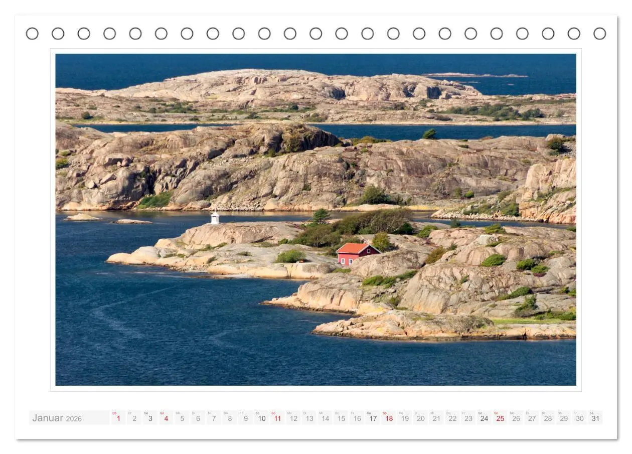 Bild: 9783516236941 | Bohuslän Fjällbacka - Hamburgsund - Grebbestad 2026 (Tischkalender...