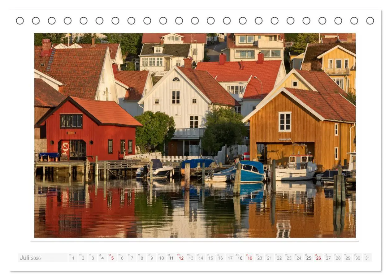 Bild: 9783516236941 | Bohuslän Fjällbacka - Hamburgsund - Grebbestad 2026 (Tischkalender...