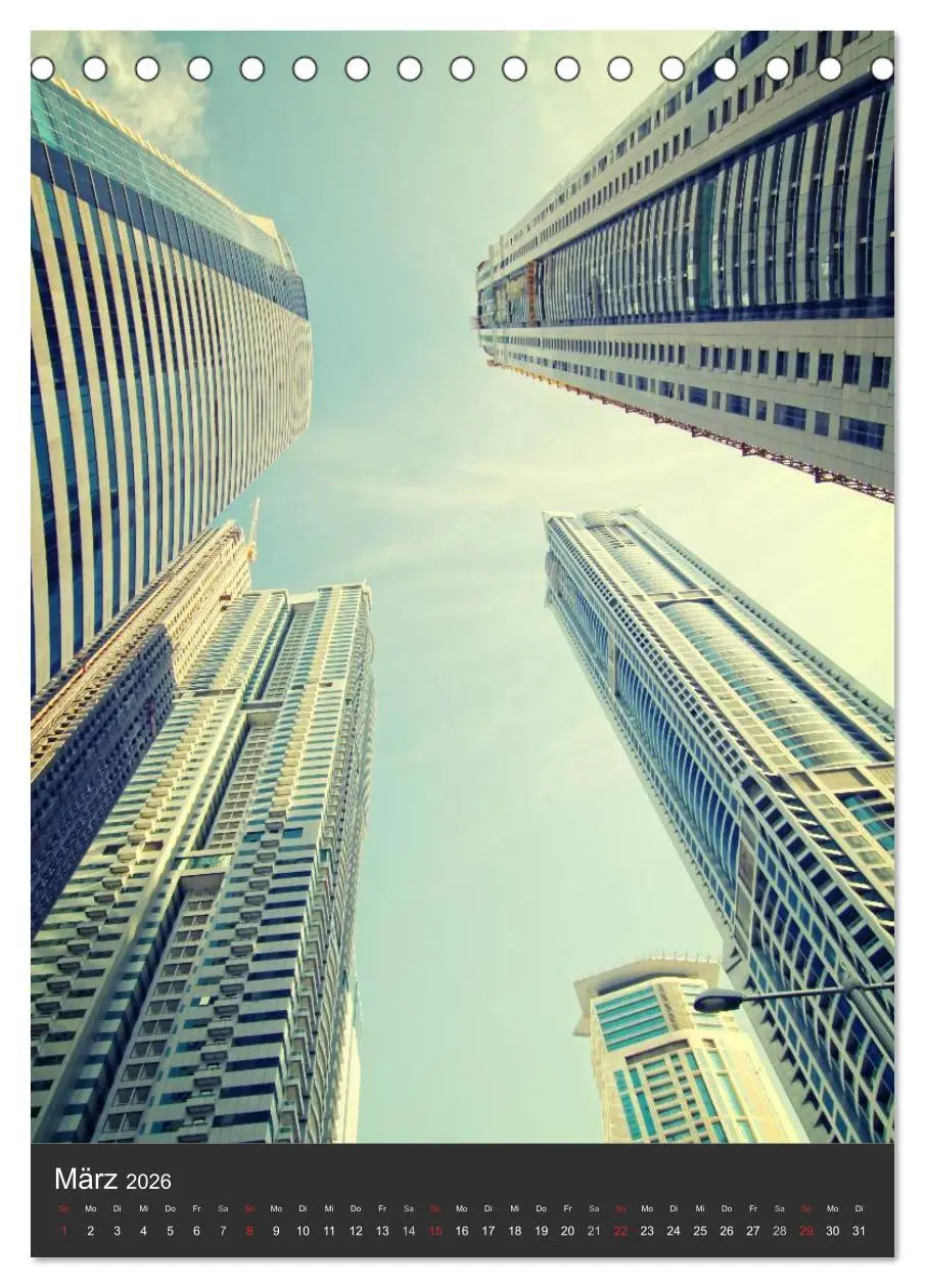 Bild: 9783516476941 | Dubai (Tischkalender 2026 DIN A5 hoch), CALVENDO Monatskalender | 2026