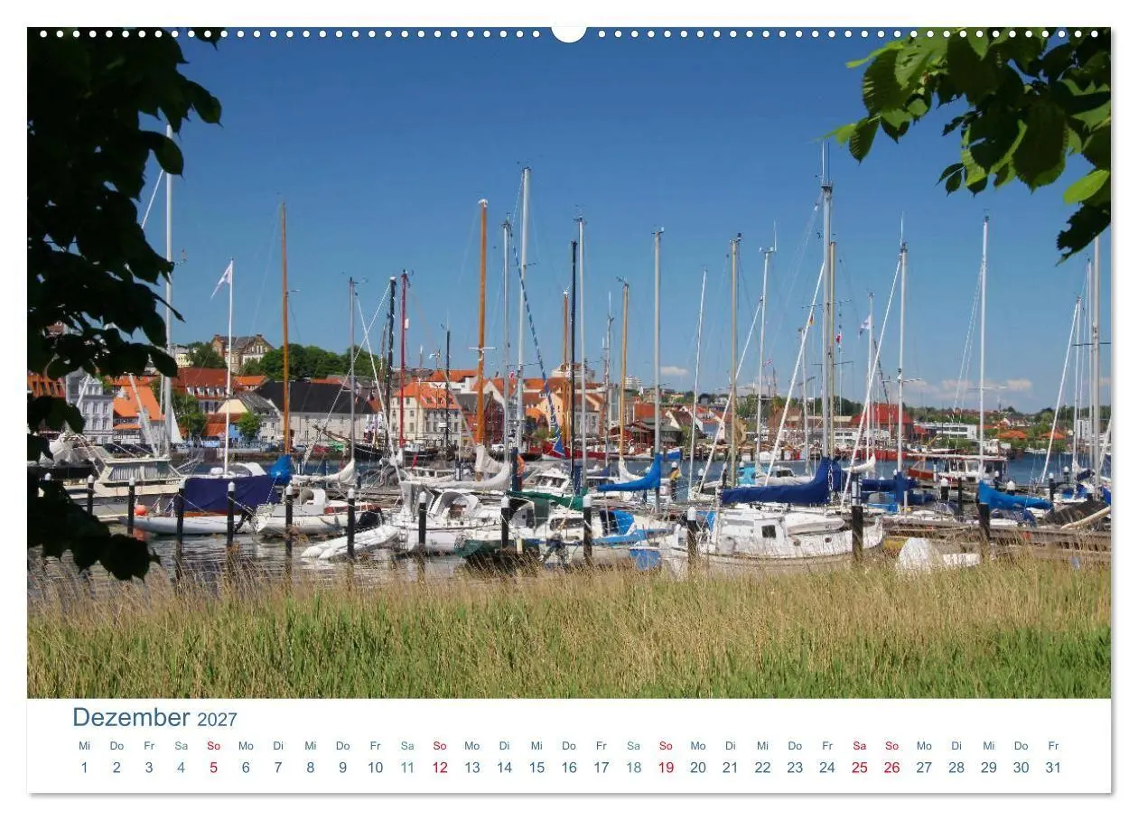Bild: 9783569636941 | Flensburg 2027. Impressionen rund um den Hafen (hochwertiger...