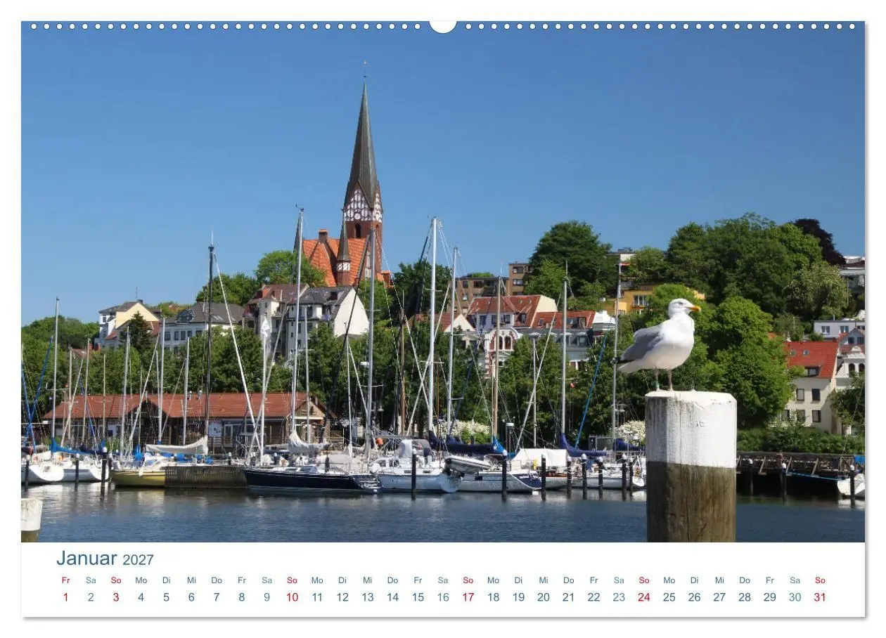 Bild: 9783569636941 | Flensburg 2027. Impressionen rund um den Hafen (hochwertiger...