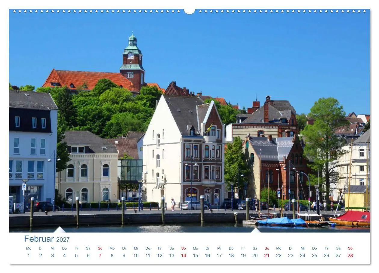 Bild: 9783569636941 | Flensburg 2027. Impressionen rund um den Hafen (hochwertiger...