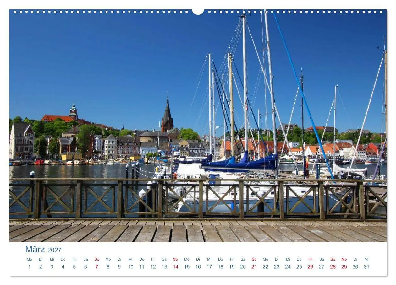 Bild: 9783569636941 | Flensburg 2027. Impressionen rund um den Hafen (hochwertiger...