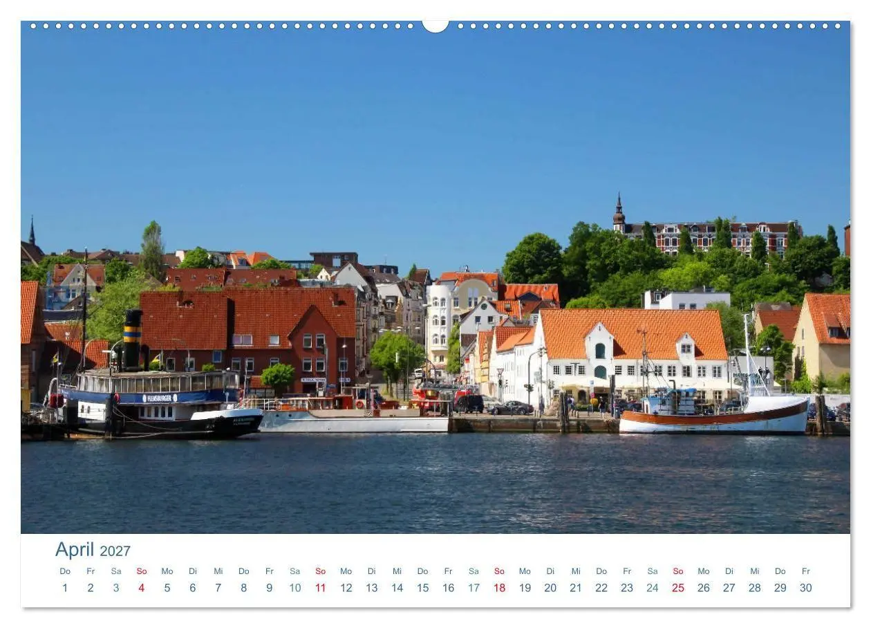 Bild: 9783569636941 | Flensburg 2027. Impressionen rund um den Hafen (hochwertiger...
