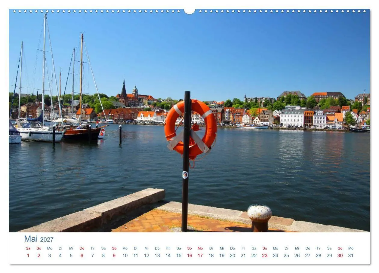 Bild: 9783569636941 | Flensburg 2027. Impressionen rund um den Hafen (hochwertiger...