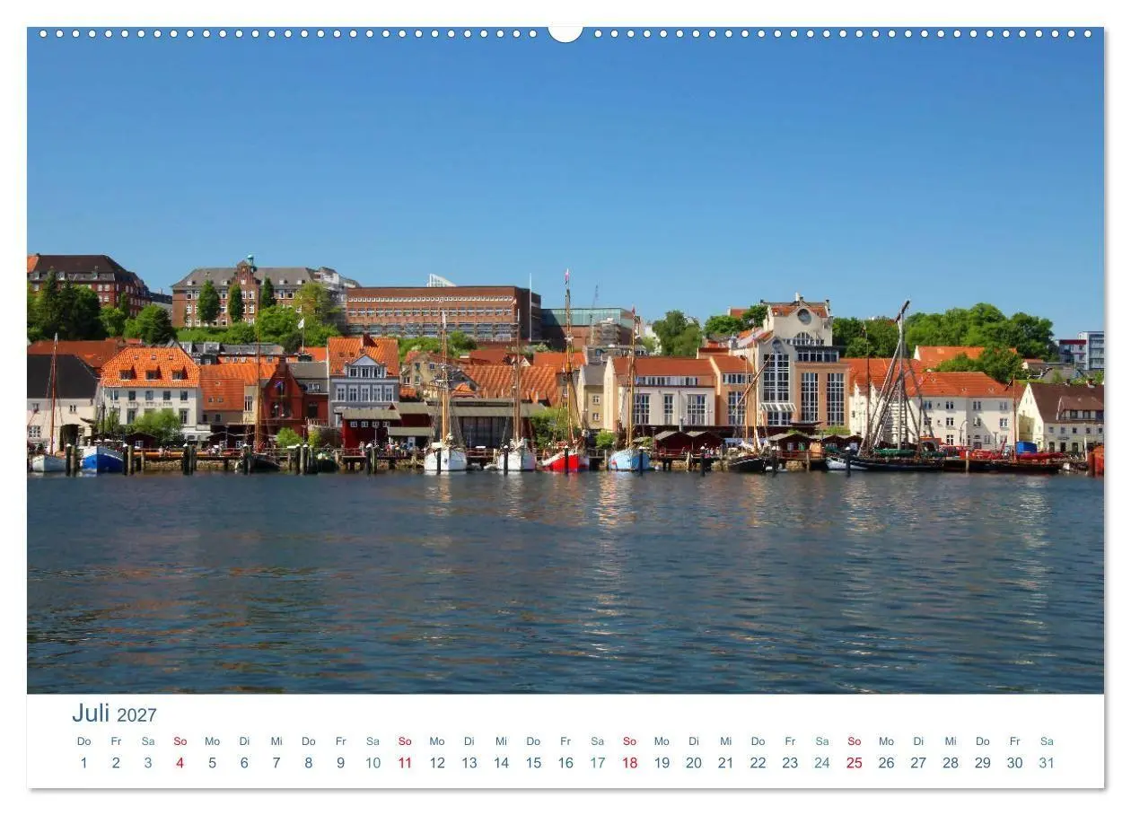Bild: 9783569636941 | Flensburg 2027. Impressionen rund um den Hafen (hochwertiger...