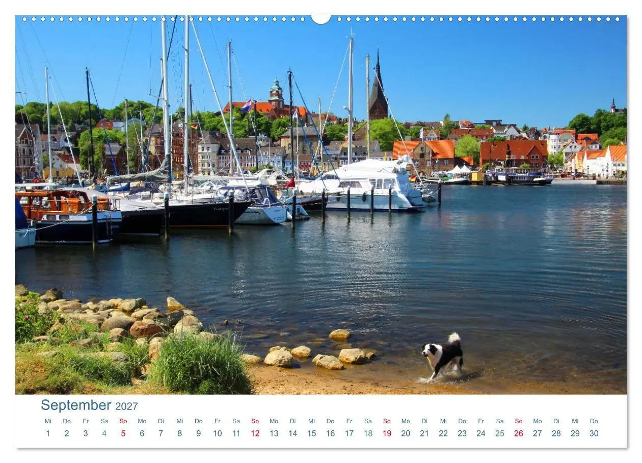 Bild: 9783569636941 | Flensburg 2027. Impressionen rund um den Hafen (hochwertiger...