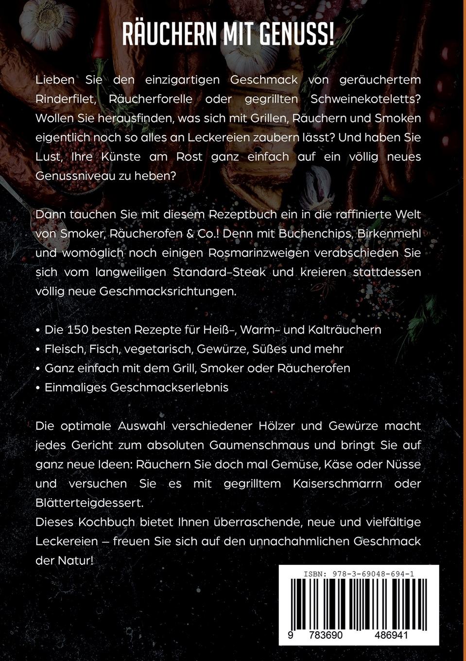 Rückseite: 9783690486941 | Räuchern für Anfänger | Rezepte Profis | Taschenbuch | 172 S. | 2025
