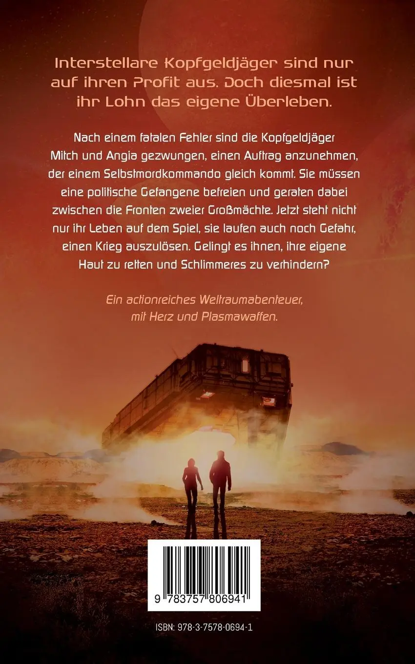 Rückseite: 9783757806941 | Kopfgeldjäger | Zwischen den Fronten | Lucian Caligo | Taschenbuch
