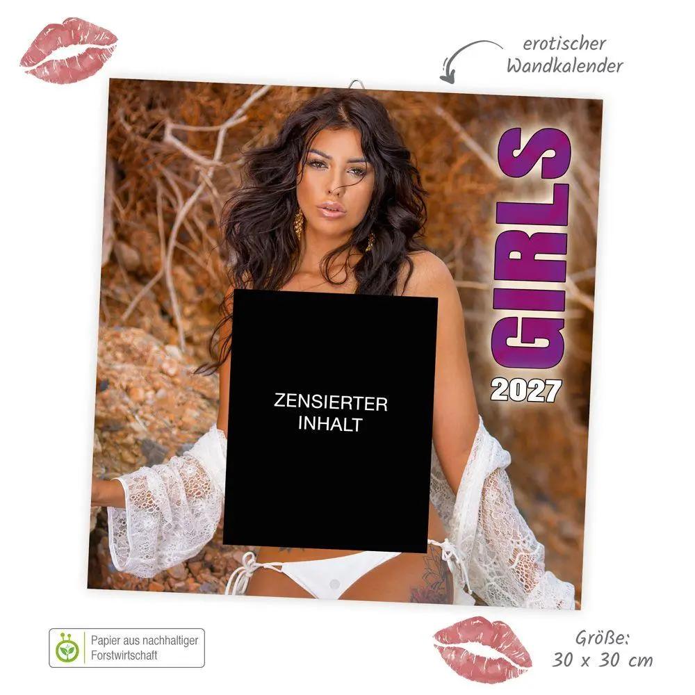 Bild: 9783988026941 | TRÖTSCH - Erotikkalender Broschurkalender Girls 2027 | KG | Kalender