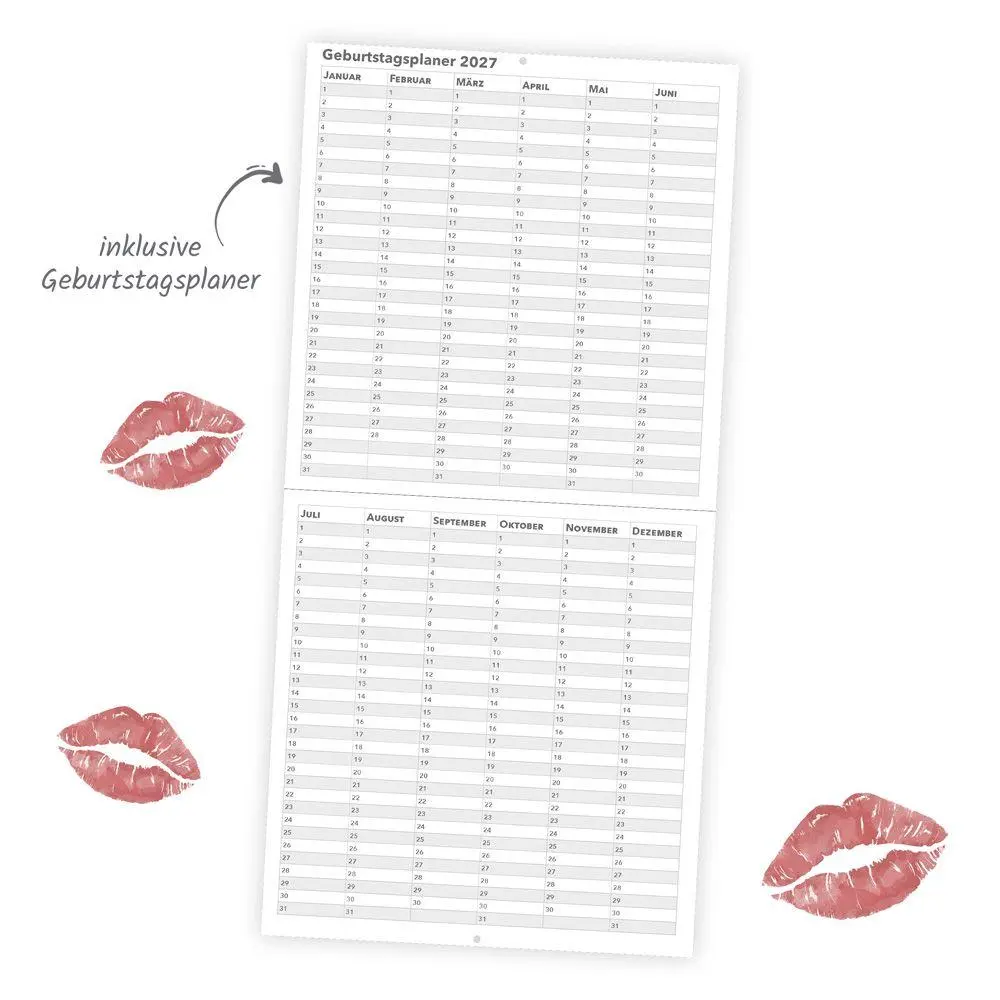 Bild: 9783988026941 | TRÖTSCH - Erotikkalender Broschurkalender Girls 2027 | KG | Kalender