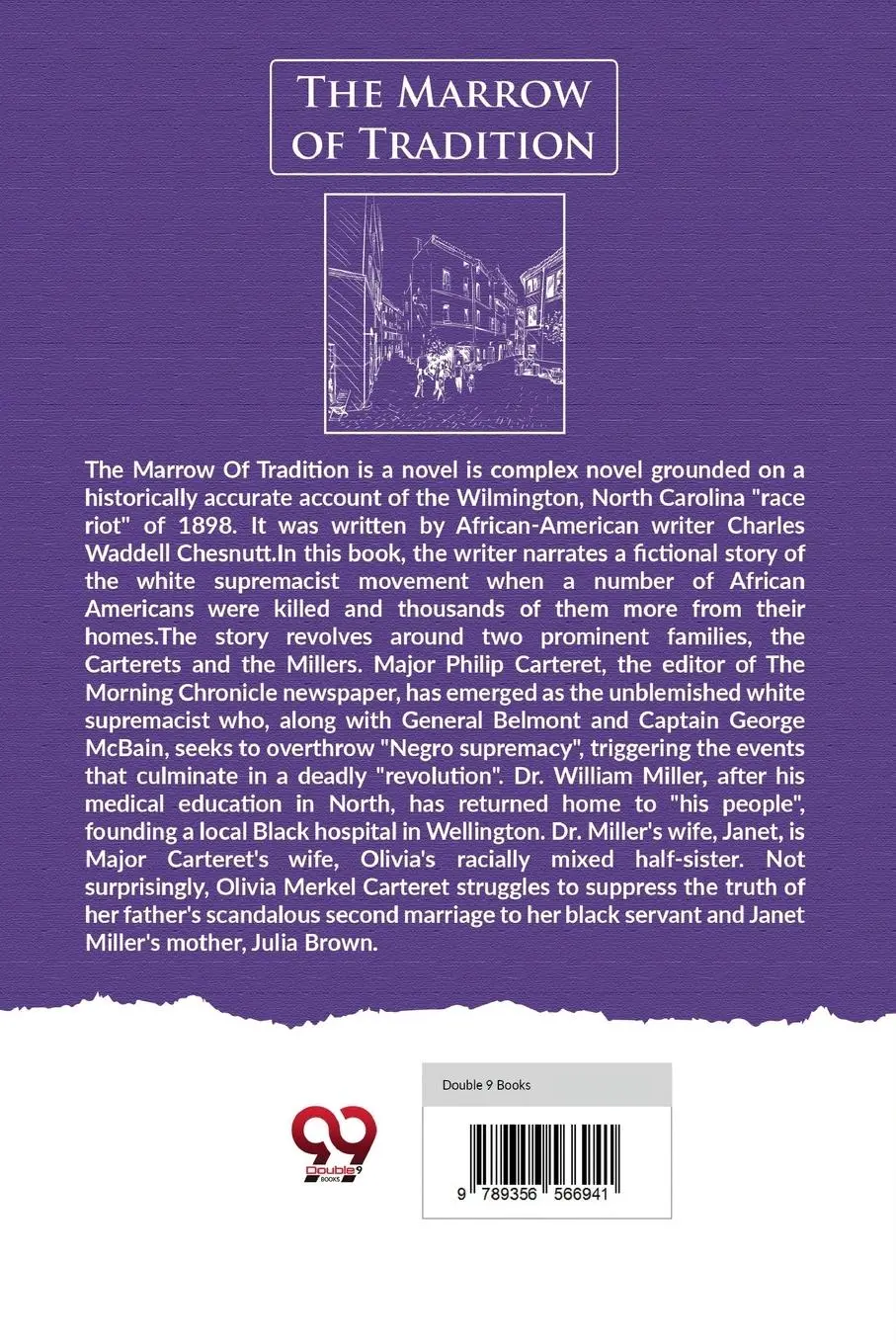 Rückseite: 9789356566941 | The Marrow of Tradition | Charles W. Chesnutt | Taschenbuch | Englisch