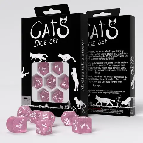 Cover: 5907699497041 | Cats Dice Set: Daisy | Q-Workshop | EAN 5907699497041