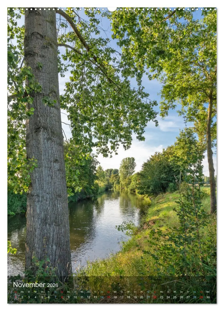 Bild: 9783516297041 | Die Rur im Kreis Heinsberg (hochwertiger Premium Wandkalender 2026...