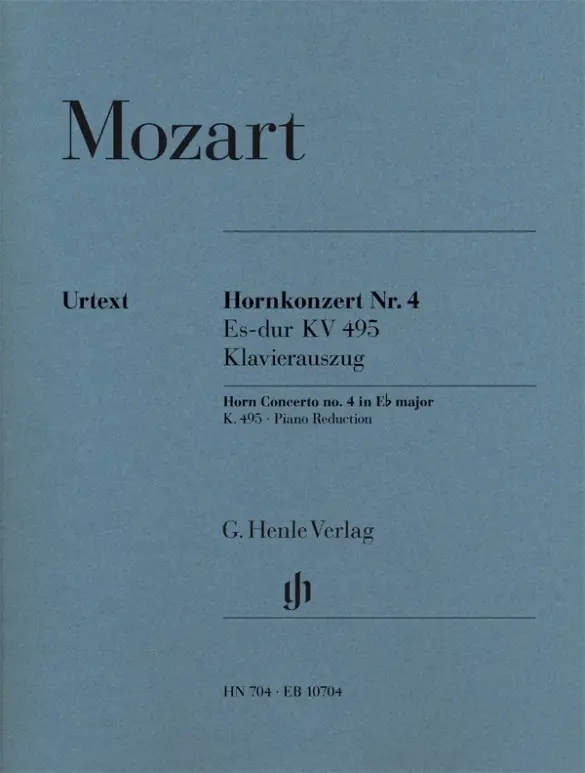 Cover: 9790201807041 | Concerto For Horn And Orchestra No. 4 Eb Major | Henrik Wiese (u. a.)
