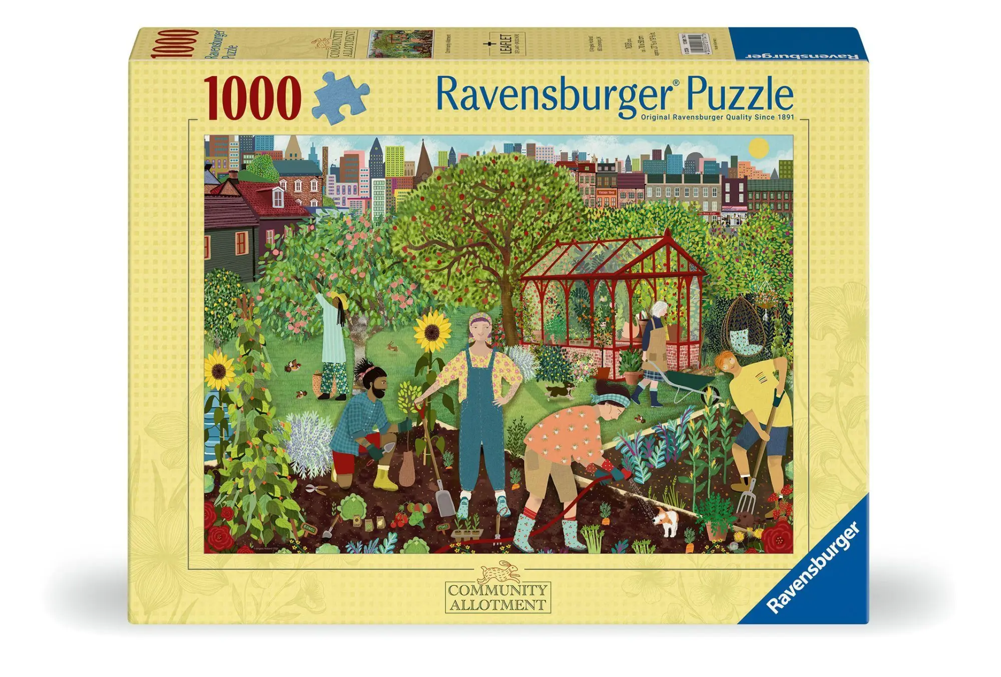Cover: 4005555017141 | Erwachsenenpuzzle 1000 Teile - Gemeinschaftsgarten | Spiel | 12001714