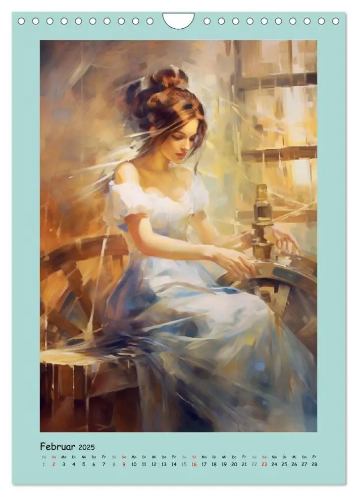 Bild: 9783435867141 | Zauberhafte Märchenillustrationen im Romantik-Stil (Wandkalender...