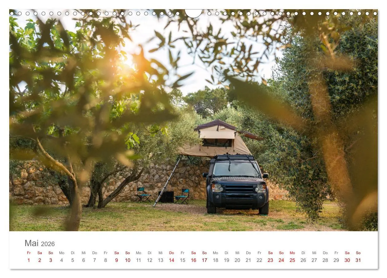 Bild: 9783457577141 | Abenteuer Vanlife - Glücklich unterwegs (Wandkalender 2026 DIN A3...