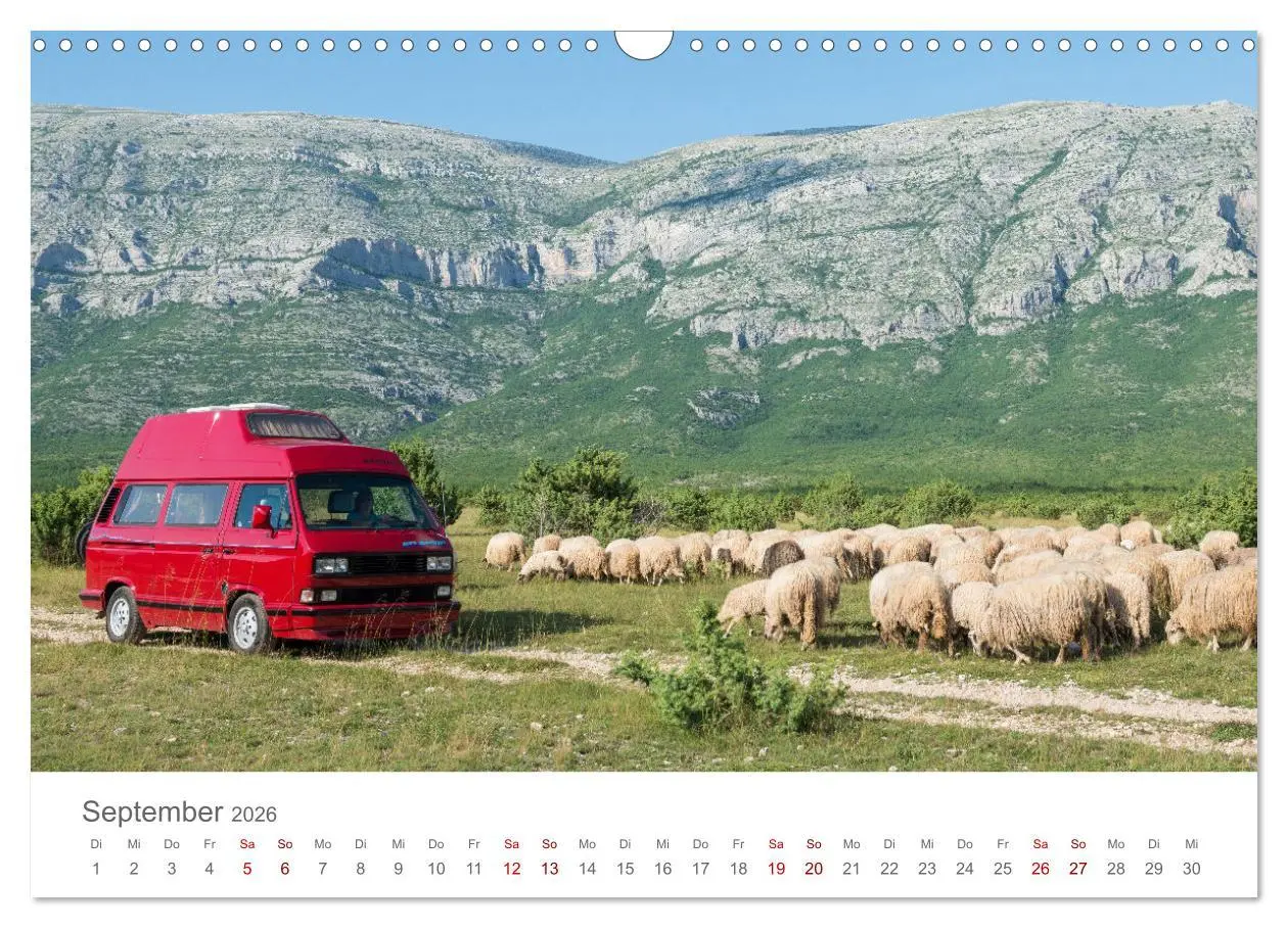 Bild: 9783457577141 | Abenteuer Vanlife - Glücklich unterwegs (Wandkalender 2026 DIN A3...