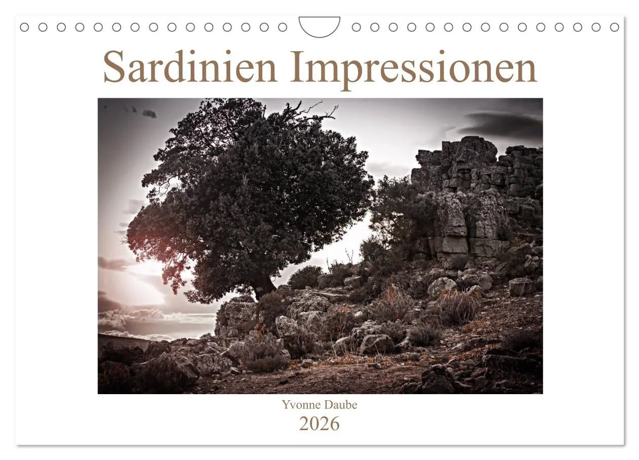 Cover: 9783457887141 | Sardinien Impressionen (Wandkalender 2026 DIN A4 quer), CALVENDO...