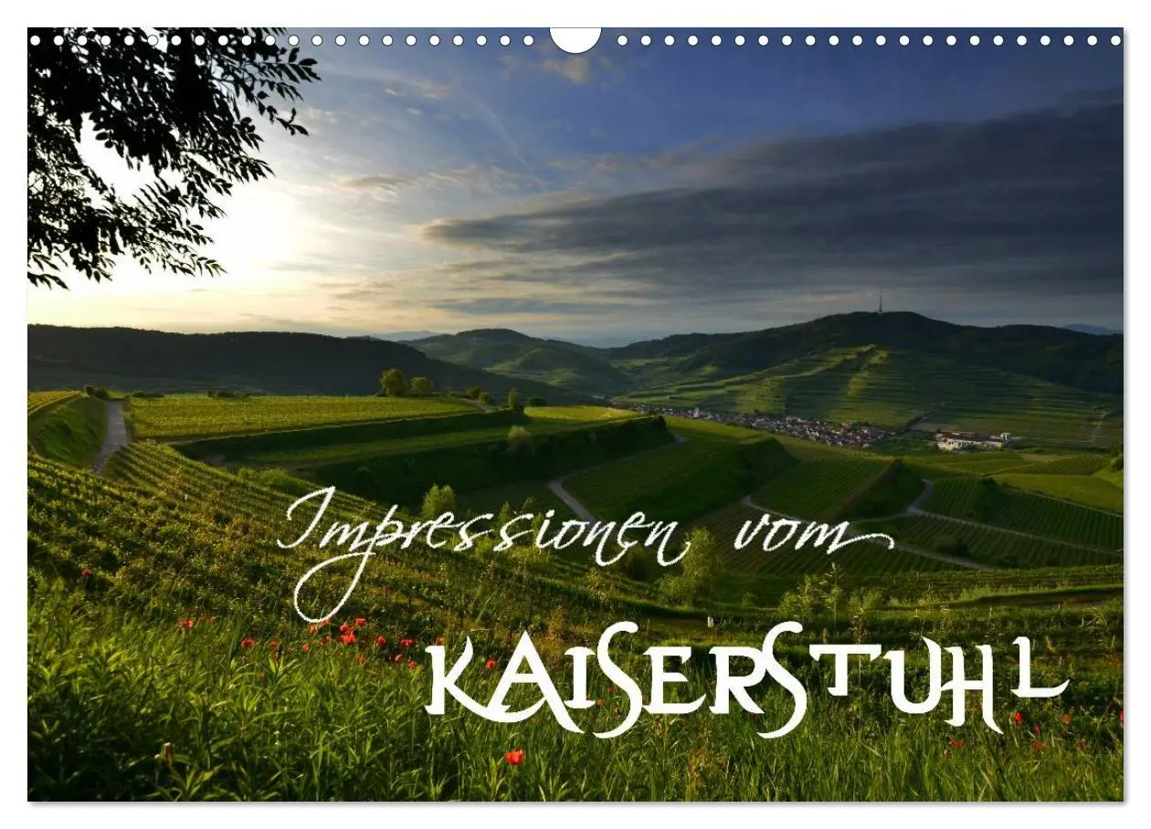 Cover: 9783516047141 | Impressionen vom Kaiserstuhl (Wandkalender 2026 DIN A3 quer),...
