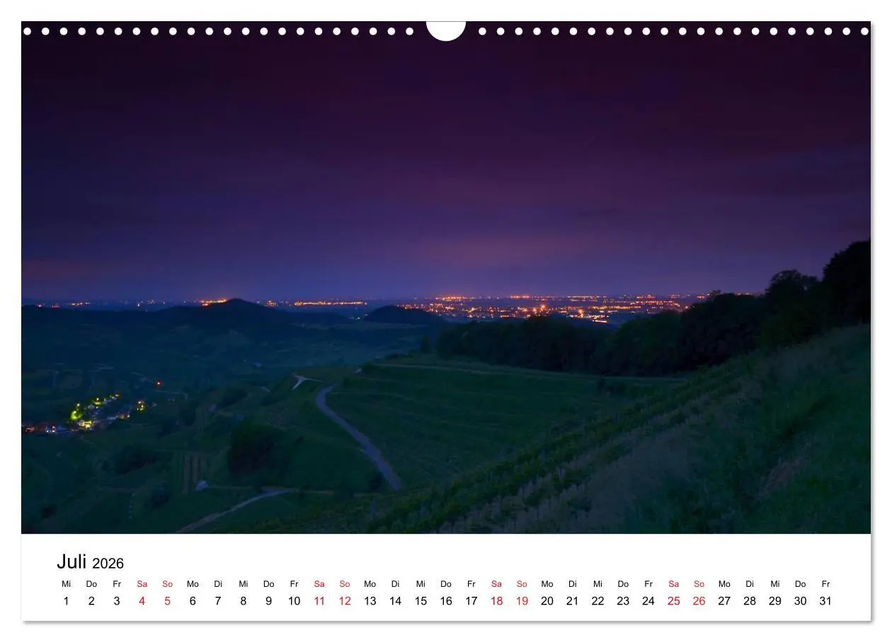 Bild: 9783516047141 | Impressionen vom Kaiserstuhl (Wandkalender 2026 DIN A3 quer),...