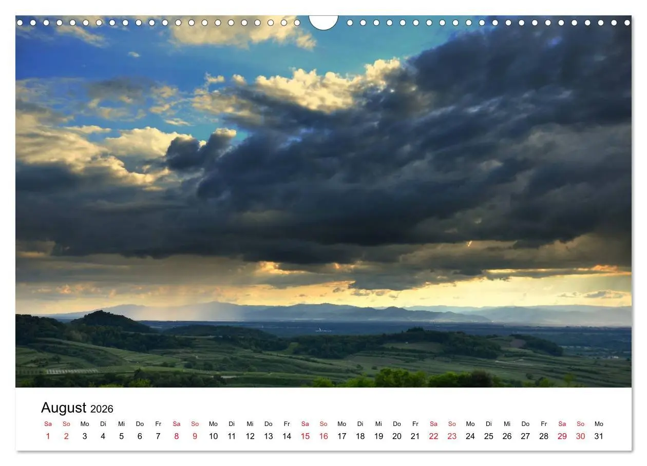 Bild: 9783516047141 | Impressionen vom Kaiserstuhl (Wandkalender 2026 DIN A3 quer),...