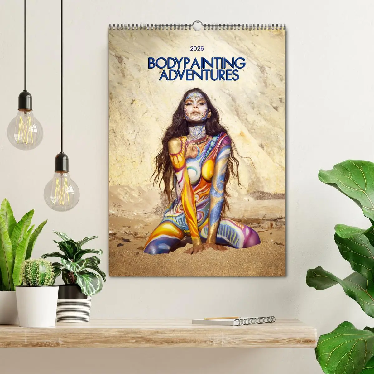Bild: 9783516357141 | Bodypainting Adventures - Farbe auf nackter Haut (Wandkalender 2026...