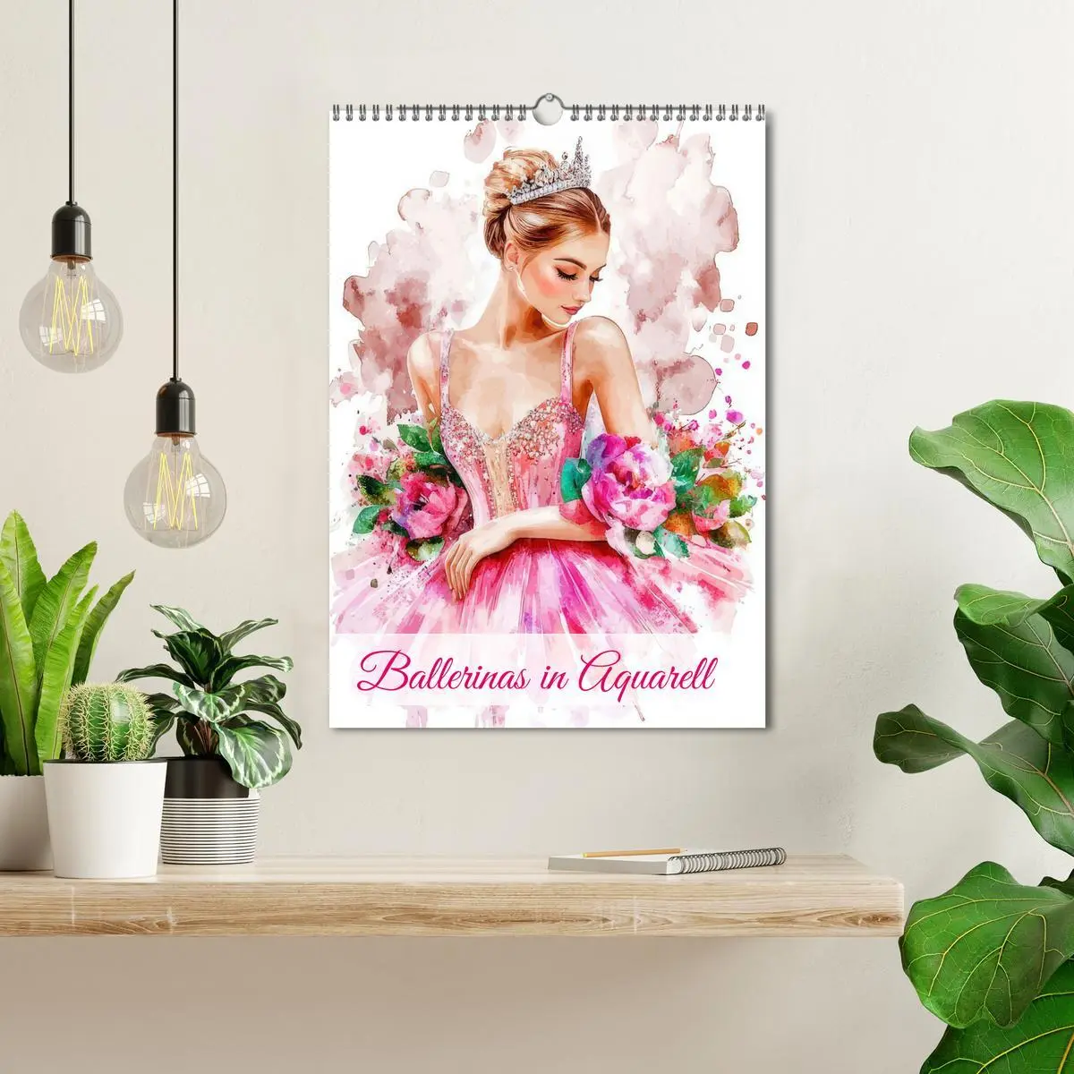 Bild: 9783516597141 | Ballerinas in Aquarell (Wandkalender 2026 DIN A3 hoch), CALVENDO...