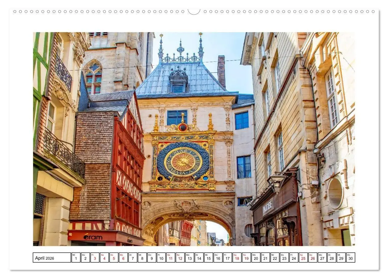 Bild: 9783516667141 | Normandie - Frankreichs wunderschöner Norden (Wandkalender 2026 DIN...