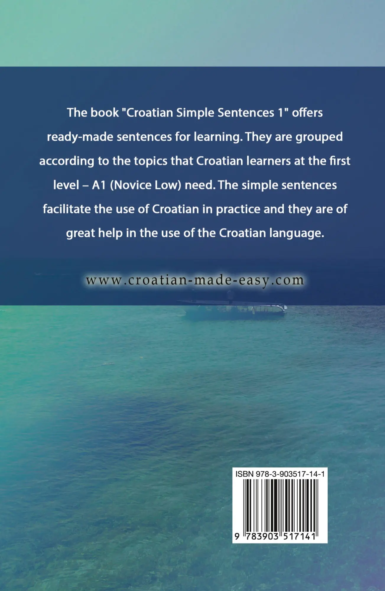 Rückseite: 9783903517141 | Croatian Simple Sentences 1 | Ana Bilic | Taschenbuch | Englisch
