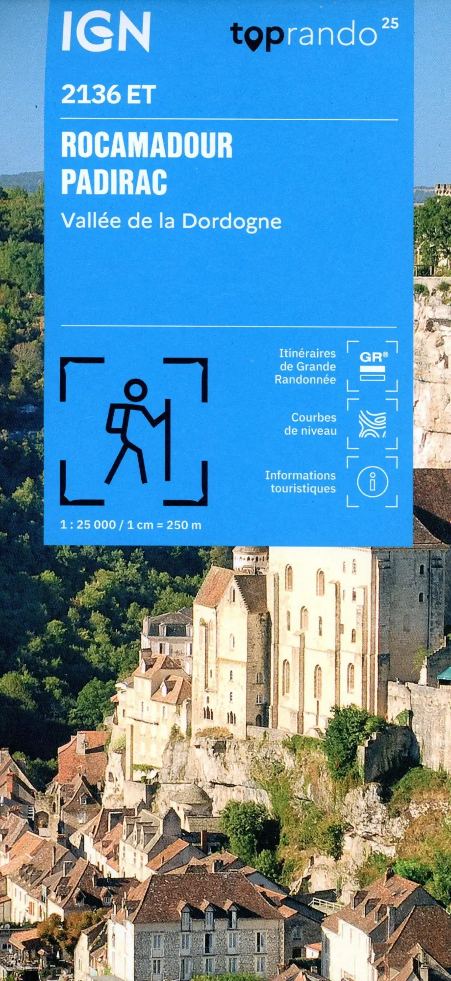 Cover: 9782758557241 | 2136ET Rocamadour | 1:25000 | (Land-)Karte | Französisch | 2025
