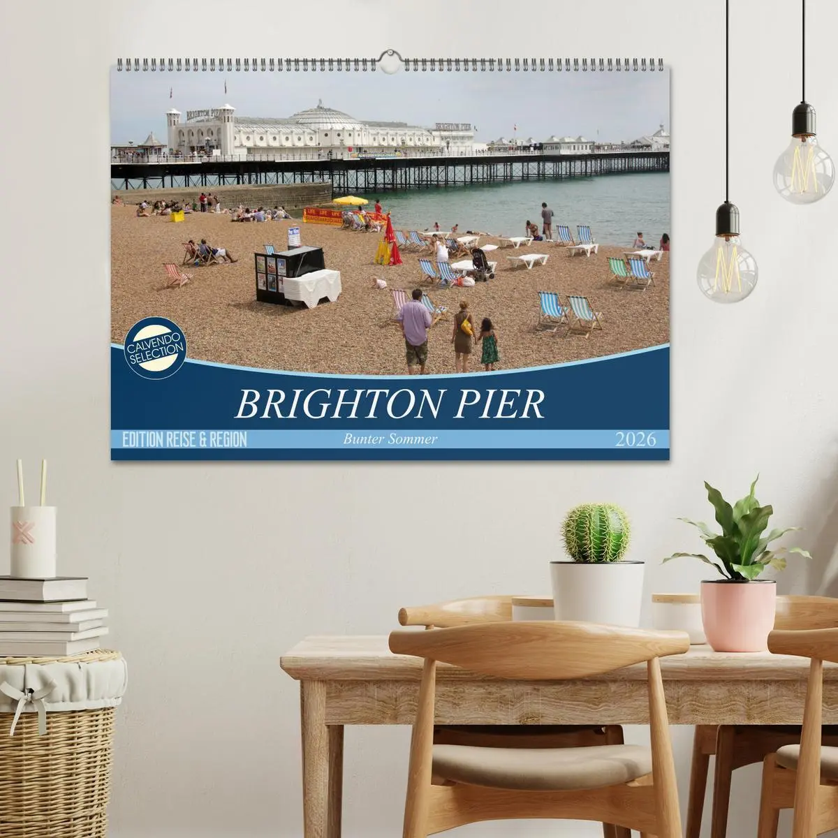 Bild: 9783457877241 | Brighton Pier Bunter Sommer (Wandkalender 2026 DIN A2 quer),...
