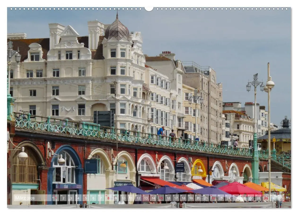 Bild: 9783457877241 | Brighton Pier Bunter Sommer (Wandkalender 2026 DIN A2 quer),...