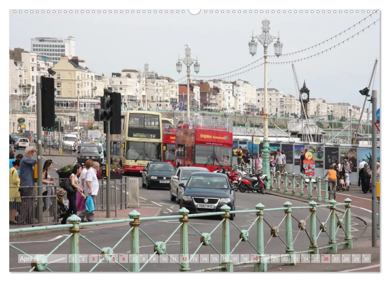 Bild: 9783457877241 | Brighton Pier Bunter Sommer (Wandkalender 2026 DIN A2 quer),...
