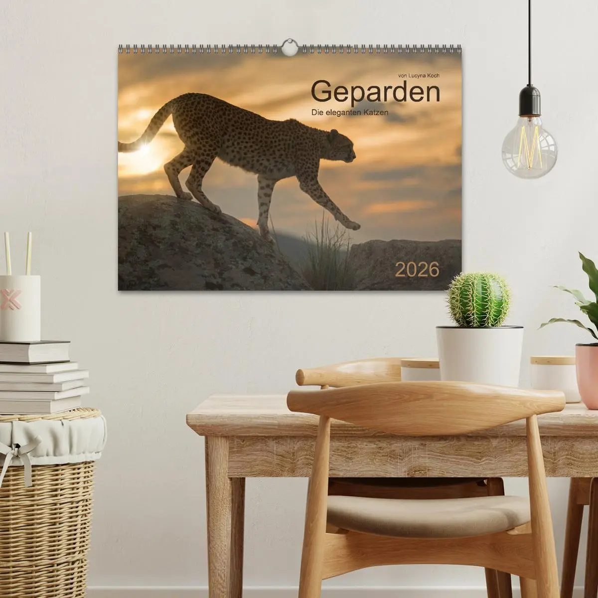 Bild: 9783457947241 | Geparden. Die eleganten Katzen. (Wandkalender 2026 DIN A3 quer),...