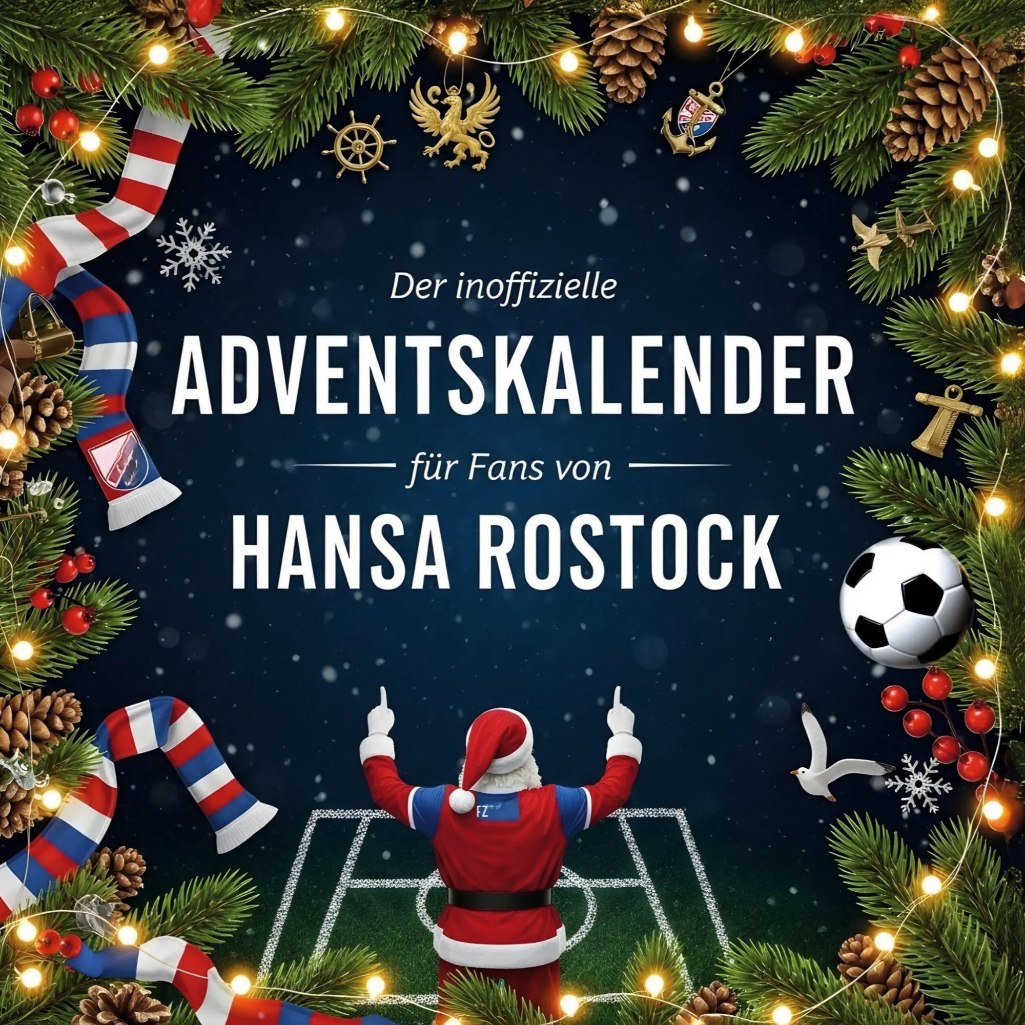 Cover: 9783695307241 | Der inoffizielle Adventskalender für Fans von Hansa Rostock | Müller